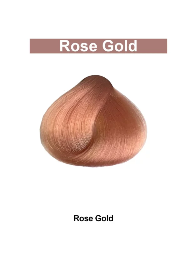 رنگ مو رزگلد Rose Gold اکیا 100 میل