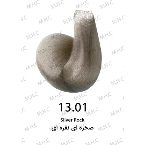 رنگ مو صخره ای نقره ای 13.01 سیلا 120 میل