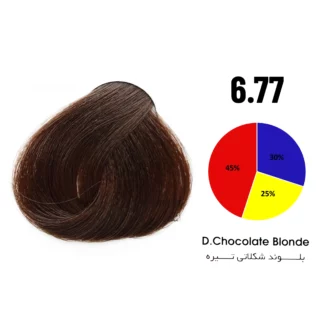 رنگ مو بلوند شکلاتی تیره شماره 6.77 تونی 100 میل