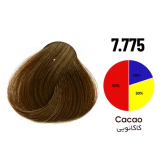 رنگ مو کاکائویی شماره 7.775 تونی 100 میل