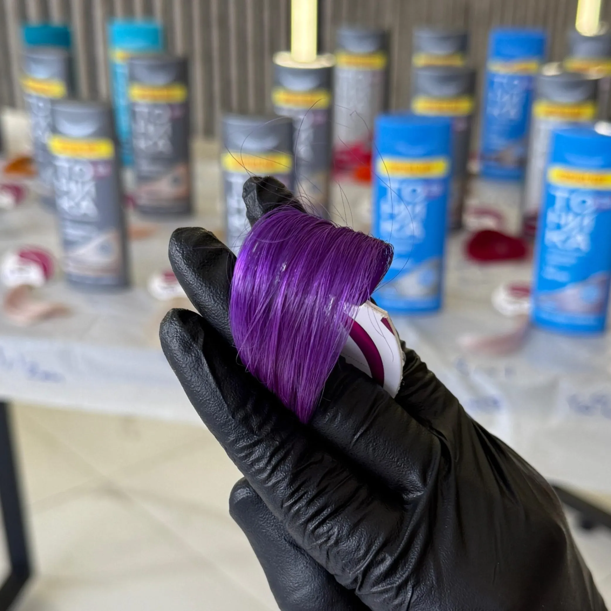 تصویر شامپو رنگ تونیکا 3.22 بنفش