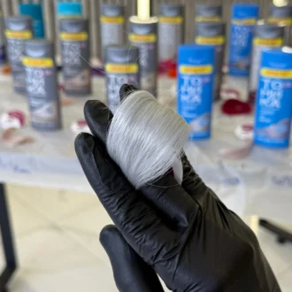 تصویر شامپو رنگ تونیکا شماره 9.01 نقره ای استیل