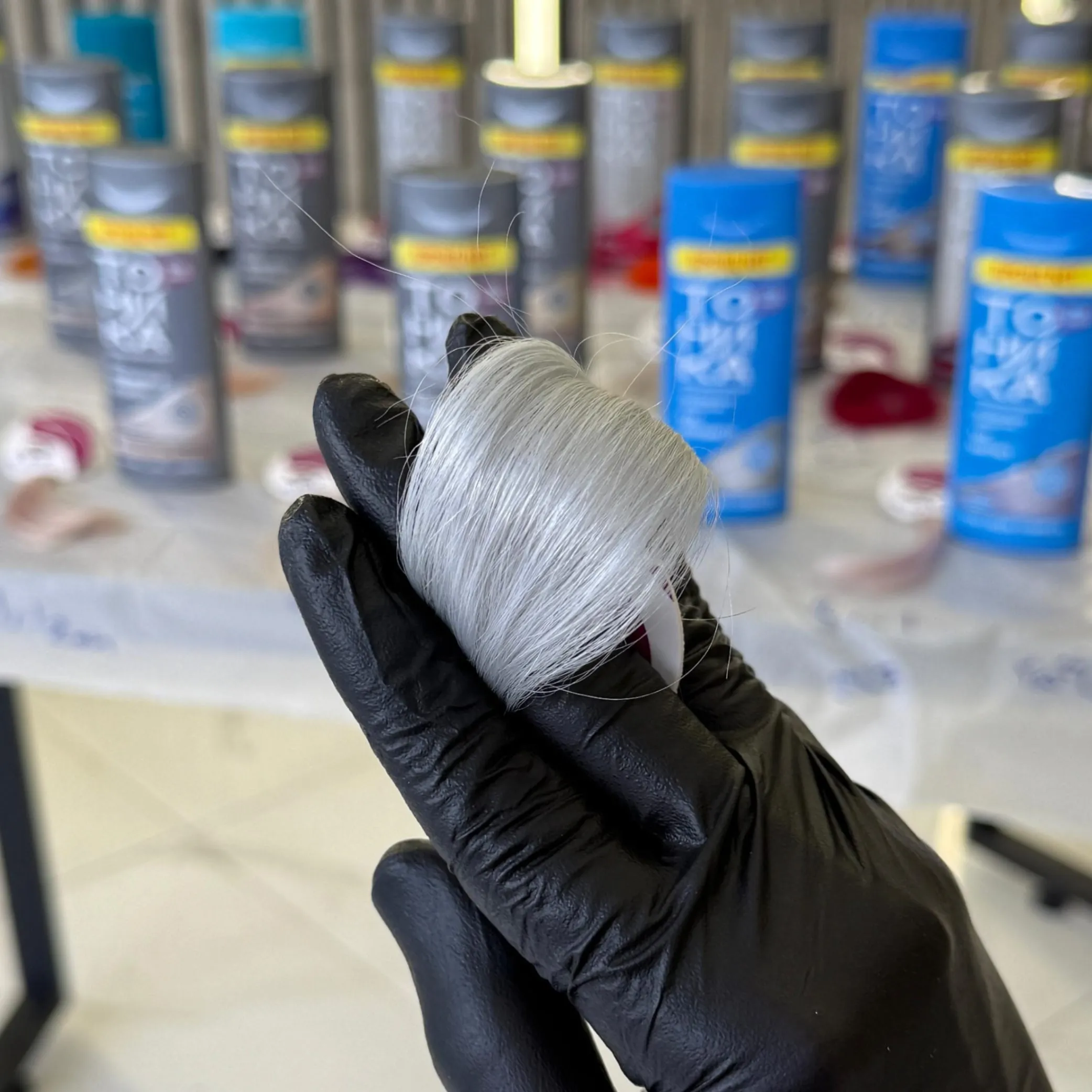 تصویر شامپو رنگ تونیکا شماره 9.01 نقره ای استیل