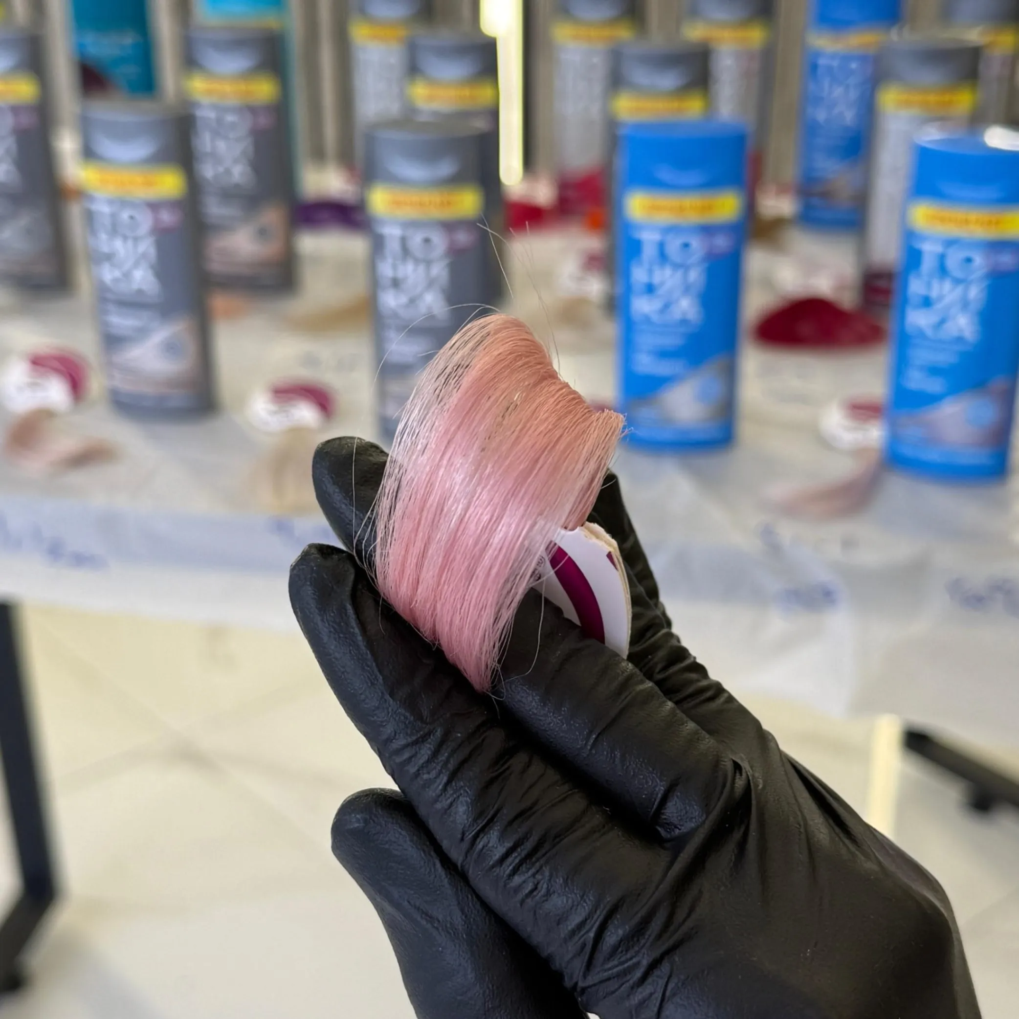 تصویر شامپو رنگ تونیکا شماره ۹.۵۳ صورتی کوارتز