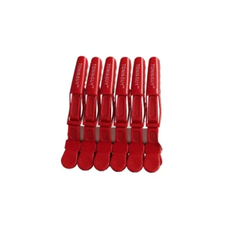 گیره تقسیم مو قرمز