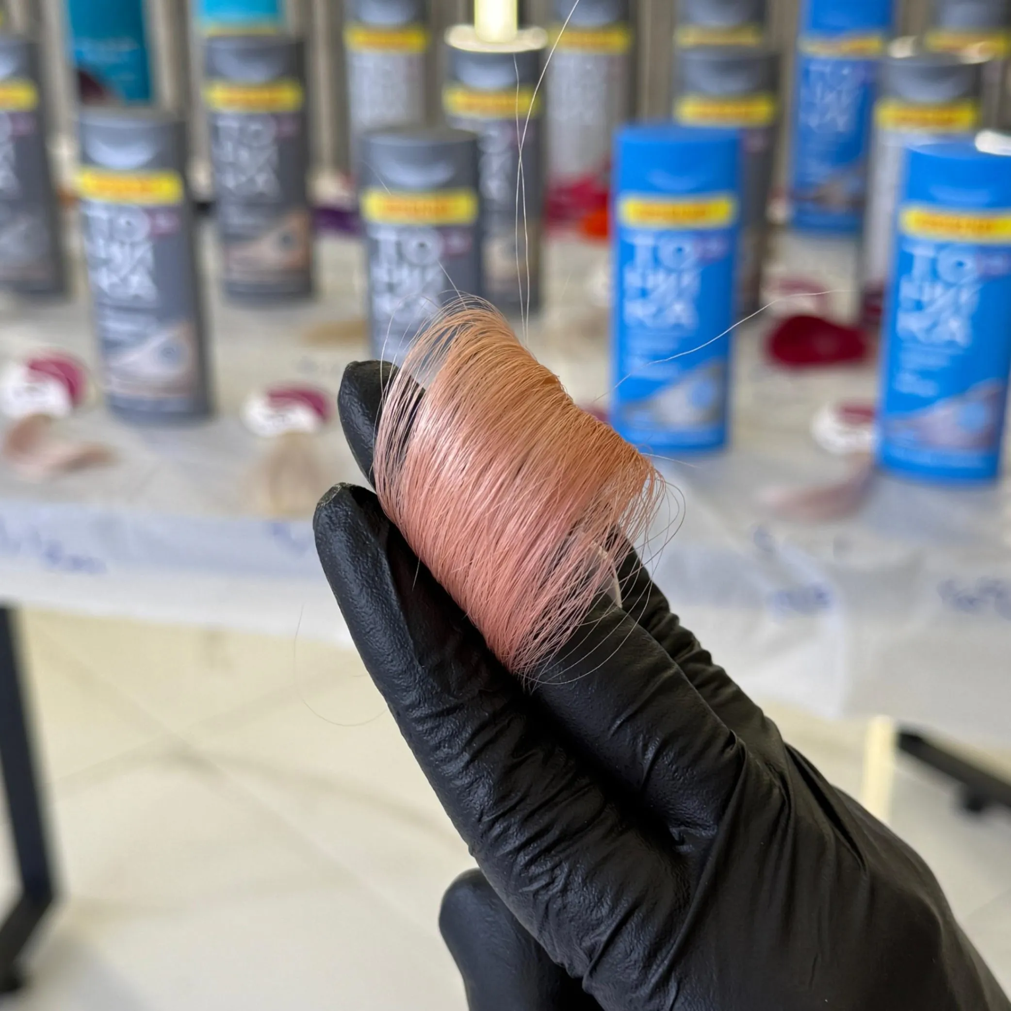 تصویر شامپو رنگ تونیکا شماره 9.05 رزگلد