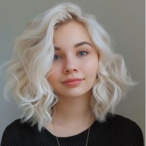 تصویر ترکیب رنگ کلود دنسر بلوند خنثی و ابری با جلوه اروپایی همراه پک هدیه آقای رنگ مو