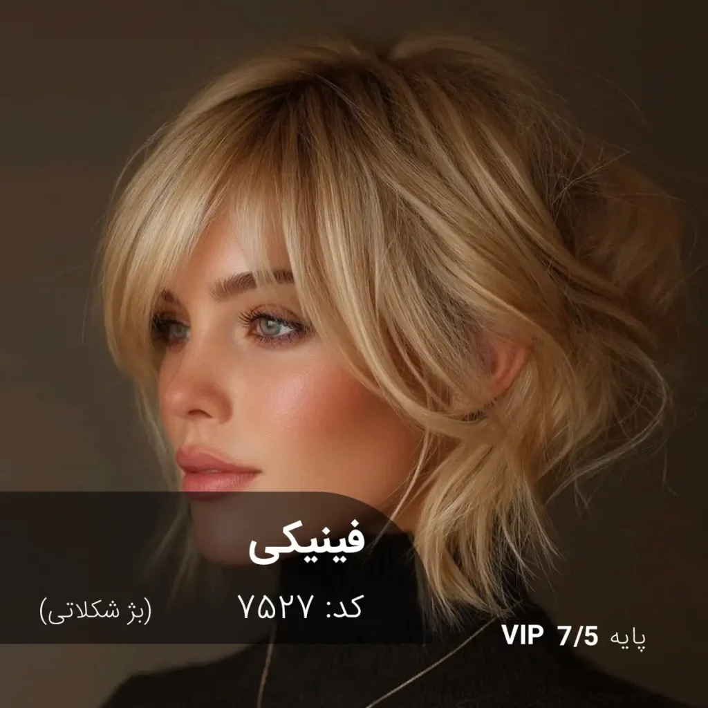 رنگ مو فینیکی بژ شکلاتی روی پایه 7 دکلره