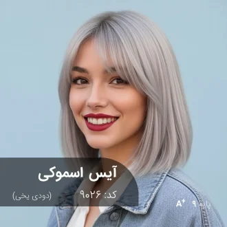 ترکیب رنگ آیس اسموکی (دودی یخی) کد 9026