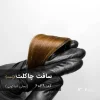 تصویری از مدل با رنگ موی سافت چاکلت (عسلی تنباکویی)، رنگی گرم و طبیعی با پایه دکلره 6
