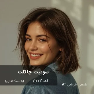 ترکیب رنگ سوییت چاکلت (بژ نسکافه ای) کد 3002