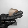 نمونه اجرای رنگ مو سینلِس پرنسس (کرم بژ) روی پایه دکلره 9 با درخشش ابریشمی و بدون زردی.