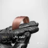 رنگ موی لیلیوم پتال طلایی گلبهی روی موهای پایه دکلره 8 با درخشندگی طبیعی