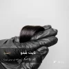 رنگ موی نایت شَدو نسکافه ای دودی تیره روی موهای پایه دکلره 8 با جلوه طبیعی و عمیق