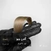 رنگ موی گلدن ویو بژ سرد روی موهای پایه دکلره 8 با تناژ خنثی و درخشندگی طبیعی