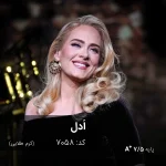 نمونه رنگ موی ترکیب رنگ ادل (کرم طلایی) با درخشندگی خیره‌کننده و تناژ گرم و لوکس روی پایه دکلره 7.5