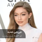 ترکیب رنگ جی جی حدید (دودی نسکافه ای) با تناژ سرد دودی و درخشش نسکافه‌ای روی پایه دکلره 7
